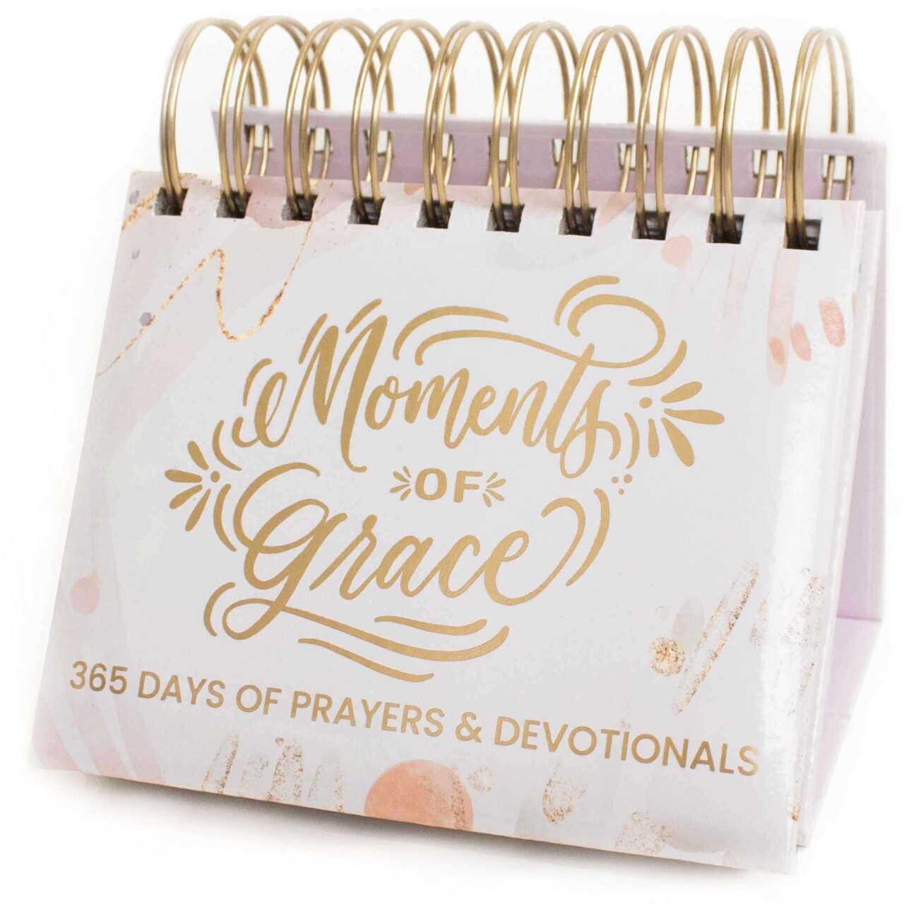 bloom daily planners Inspirational Perpetual Desk Easel, Moments of Grace